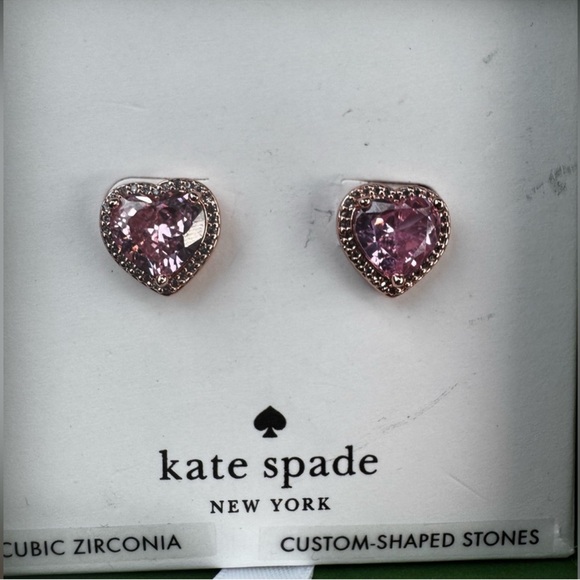 KATE SPADE NEW YORK
Cubic Zirconia Heart Halo Stud Earrings - Picture 2 of 3